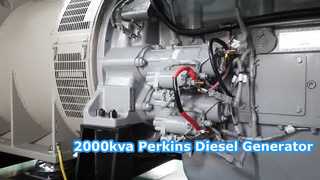 Giải pháp năng lượng máy phát điện Diesel Perkins 2000kva