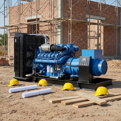 Mua 250kw 500kw 625kva Máy phát khí tự nhiên Biogas LPG LNG Máy phát khí tự nhiên Genset với hệ thống làm mát nước cho nhà máy điện online manufacture