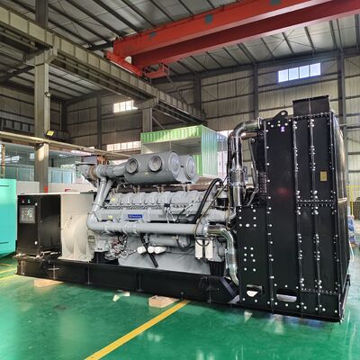 Mua Máy phát điện diesel Perkins loại mở tùy chỉnh 600kw 750kva 3 pha cho nhà máy điện với giá nhà máy online manufacture