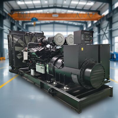 Mua Máy phát điện diesel Cummins KTA38-G9 loại hở công suất 600kw 800kw 1000kw 1250kva ba pha cho Nhà máy điện online manufacture