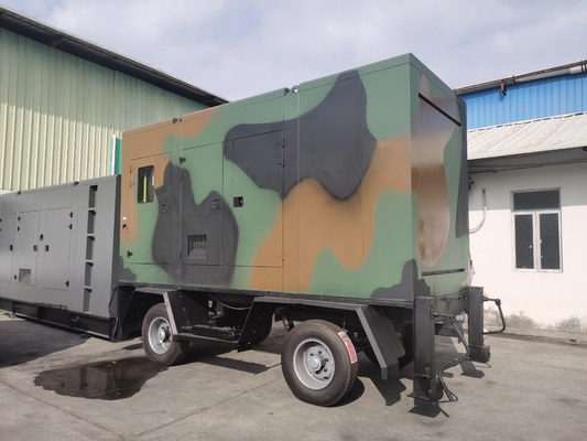 Mua 50HZ 100kva Máy phát điện kéo rơ moóc Cummins Máy phát điện diesel đồng bộ giảm tần số online manufacture