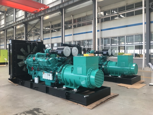Mua Máy phát điện Diesel 110v-480v 1500KW Máy phát điện Diesel Khung mở online manufacture