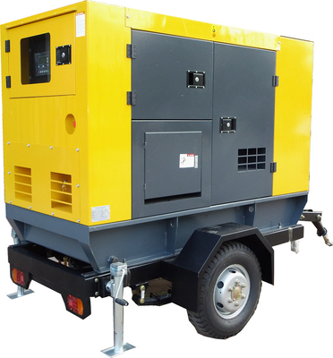 Mua 220 Volt 380 Volt 400 Kva DG Bộ Máy phát điện Diesel Trailer di động có bánh xe online manufacture
