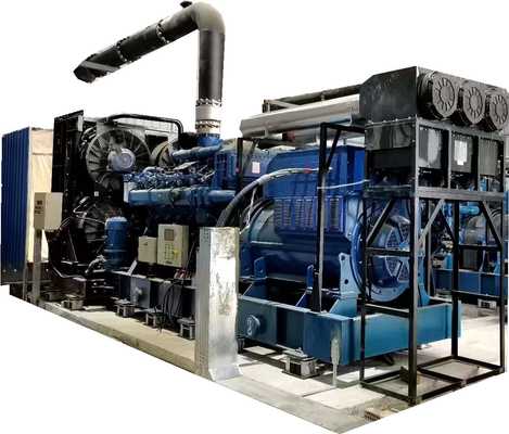Máy phát điện công nghiệp 2 Mega im lặng Công suất động cơ MTU