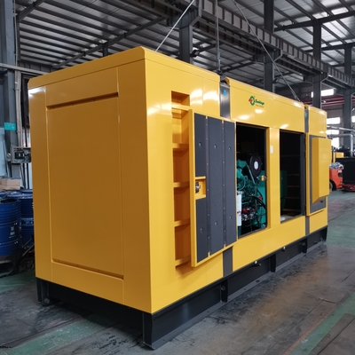 Máy phát điện Diesel Cummins 1800rpm Máy phát điện Diesel im lặng 3 pha 500kva 400kw