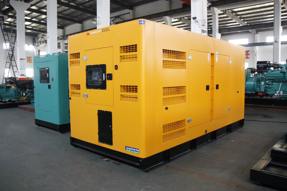 Máy phát điện Diesel động cơ Cummins 500kva Đặt máy phát điện ba pha AC