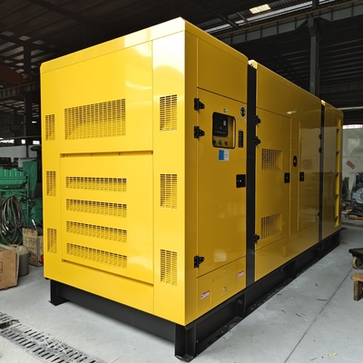 545kw Cummins bộ máy phát điện diesel 750kva Soundproof Standby Generator với ATS