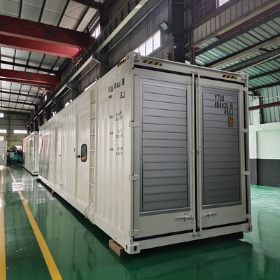 Máy phát điện diesel 1000kva lớn đặt ba giai đoạn không chải 800KW làm mát bằng nước
