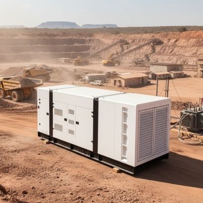 Heavy duty Cummins Diesel Generator 1000kva used in mining site in Africa