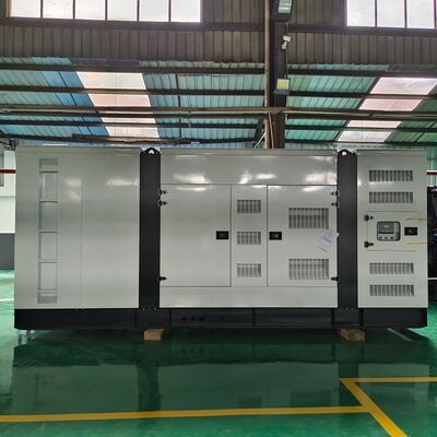 Slient khí tự nhiên Cummins bộ máy phát điện tùy chỉnh 500kw 625kva cho nhà máy điện với máy phát điện làm mát bằng nước cho giá nhà máy
