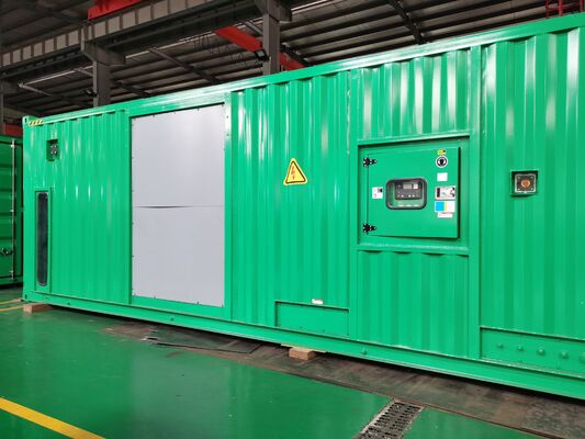 Máy phát điện dự phòng Baudouin/Weichai 1000kva 1250kva 1500kva 1875kva dạng container siêu êm có ATS cho Trung tâm dữ liệu/Bệnh viện/Tòa nhà