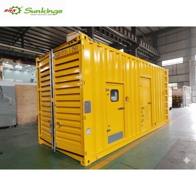 Tùy chỉnh cho SCF1500 40HQ Containerized Diesel Generator MTU Silent Type 50/60Hz 480V ATS Option 1800 RPM 80% hiệu quả 1.5