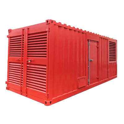 Nhà cung cấp máy phát điện diesel cách âm SHX 3000kva Máy phát điện diesel điện dạng container 2400kw