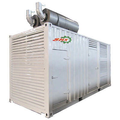 SHX Thương mại và Công nghiệp 1200kva Công suất nặng 960kw Máy phát điện diesel Set với IP23 Rainproof Canopy