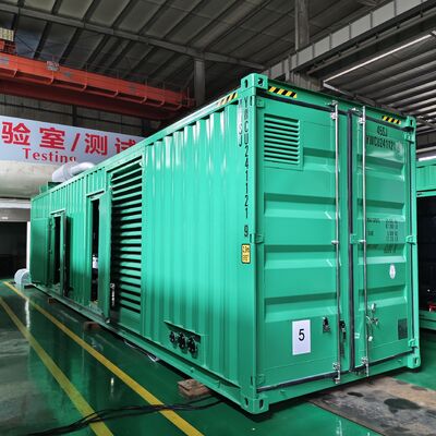 1000kw 1200kw 1500kw Container Type Diesel Generator Set Nhà máy điện công nghiệp Diesel Generator Set With Weichai Engine