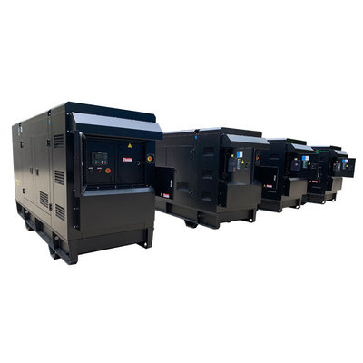 Máy phát điện Diesel 230V 400V Siêu im lặng 500kw Khách sạn Máy phát điện dự phòng Volvo Penta
