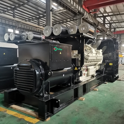 Máy phát điện Diesel 60Hz 2000kw Bộ máy phát điện cao áp 2500 Kva