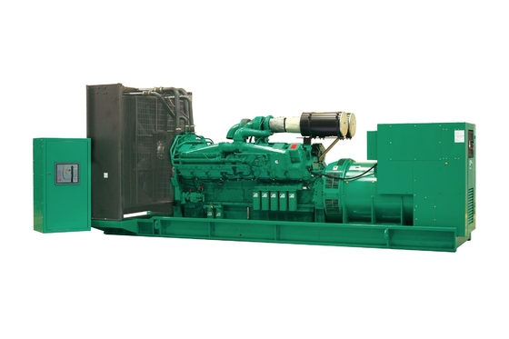Cách nhiệt cấp H Máy phát điện dự phòng Cummins 2mva Nhà máy điện động cơ diesel
