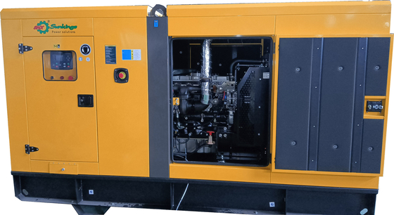 Bộ phát điện diesel 72dB 300kw Cummins Bộ phát điện im lặng mô-men xoắn cao