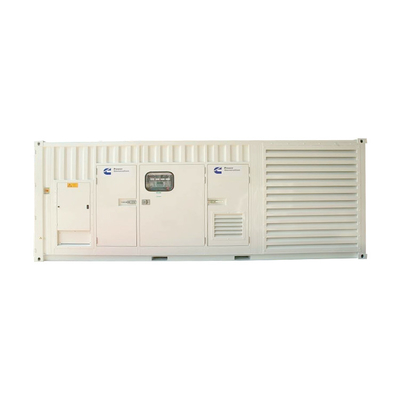 Máy phát điện Cummins khẩn cấp 60HZ 1000kva Máy phát điện diesel cách âm công nghiệp